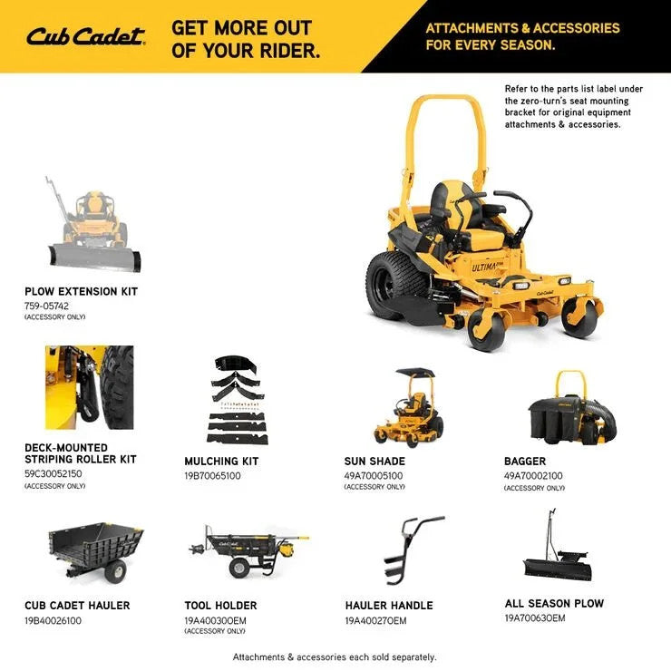 ZTX5 54 - Ultima Series™ ZTX - Cub Cadet